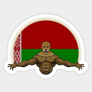 Cheetah Belarus Sticker